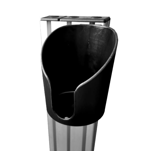 Black Stainless Steel Cup Holder