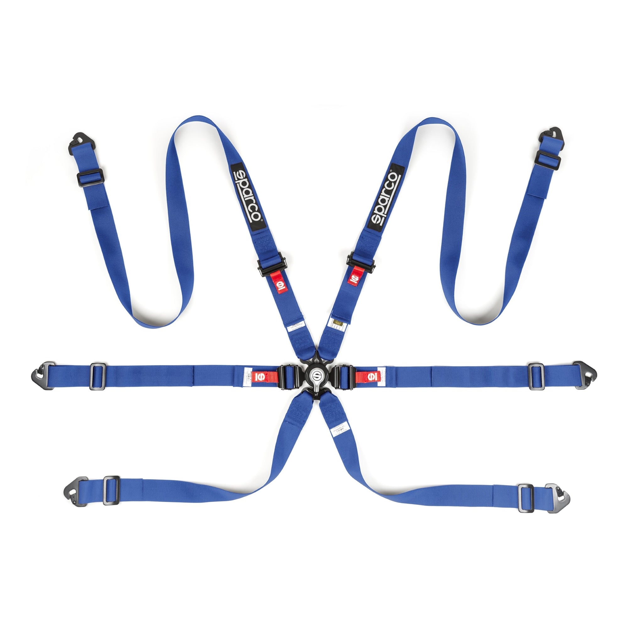 Sparco Comp H-2 6PT Aluminum PD 2" Harness
