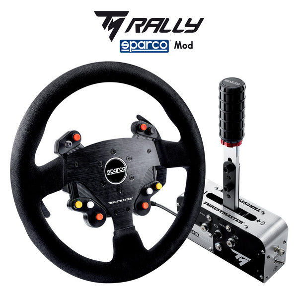 Thrustmaster Bundle Wheel Add-On Sparco R383 Mod & TSS Handbrake+ Sparco Mod & Sequential Shifter (PC | PS5 | PS4 | Xbox One, Series S/X)