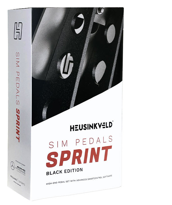 Heusinkveld Sim Pedals Sprint - Black (2-Pedal Set)