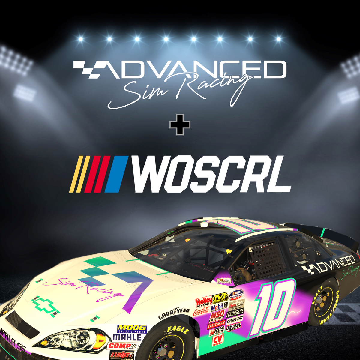 World of Stock Car Racing League & Advanced SimRacing Partnership Agre