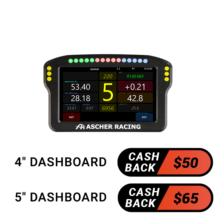 Ascher Racing Dashboard