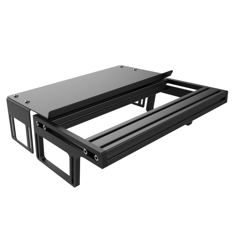 Aluminum Pedal Tray & Heel Rest (Generation 2)