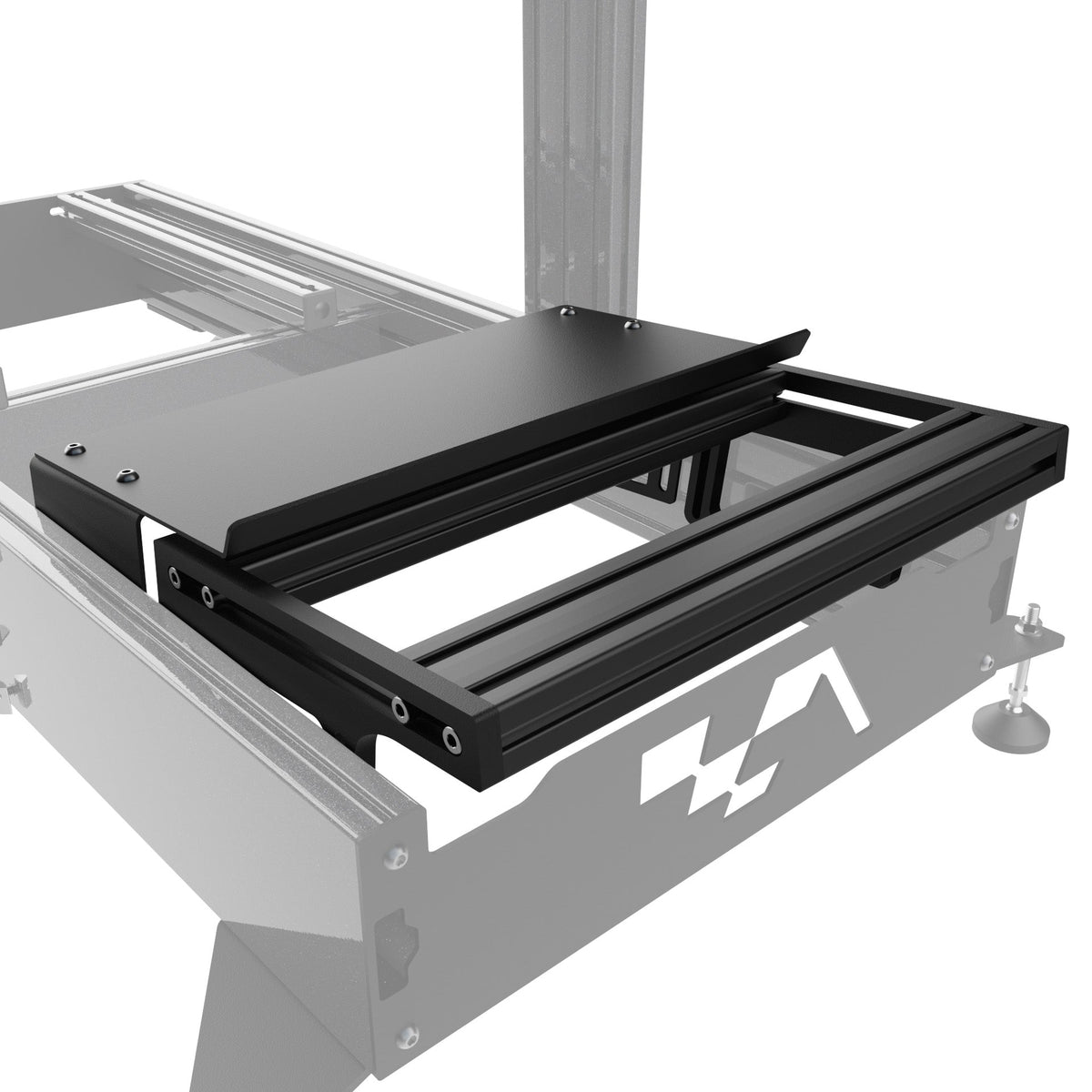 Aluminum Pedal Tray & Heel Rest (Generation 2) – Advanced SimRacing