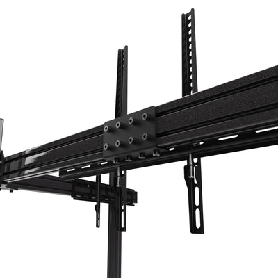 Freestanding Triple TV Stand [Up to 65" TV]