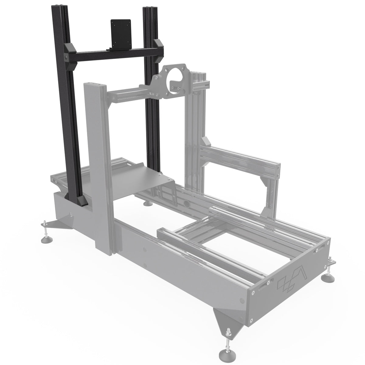 Integrated Single Monitor Stand – Advanced SimRacing