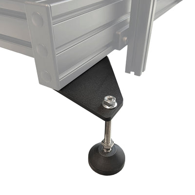 Adjustable Legs and Rubber Feet (Set of 4)