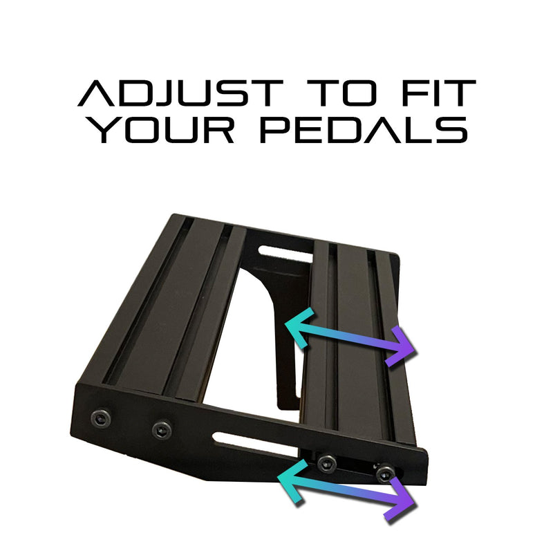 Aluminum Pedal Deck & Heel Rest