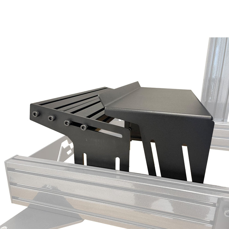 Aluminum Pedal Deck & Heel Rest