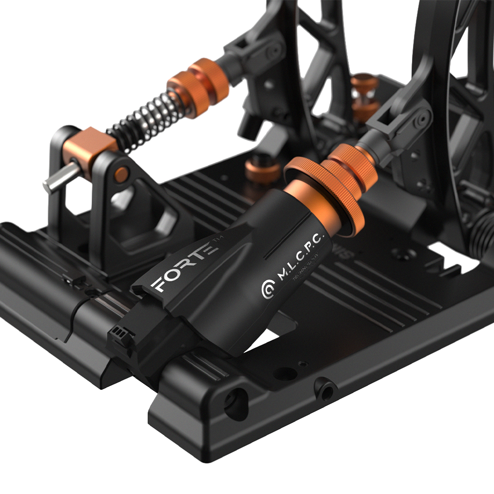 Asetek SimSports Forte Sim Racing Pedals - Thumbnail 2