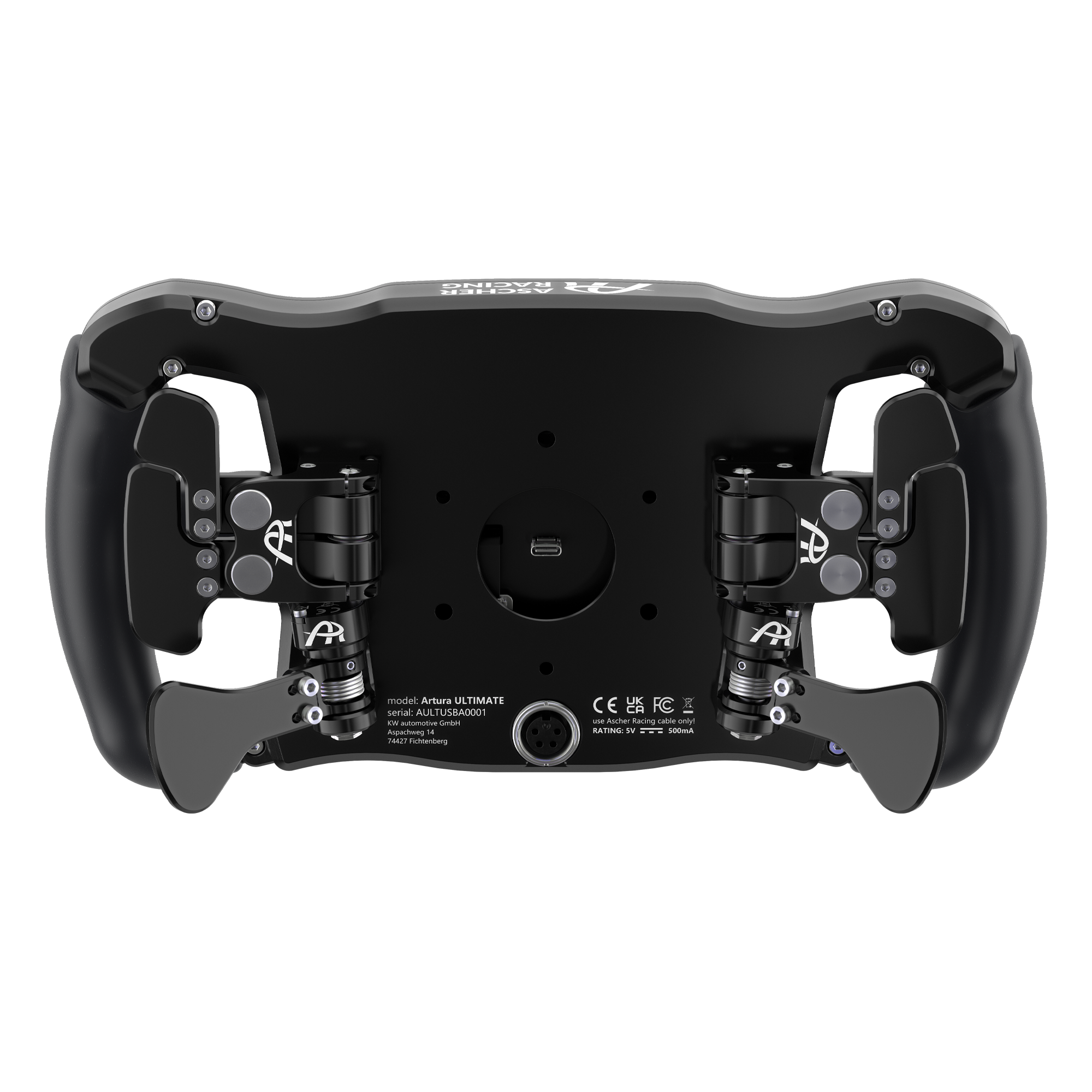 Ascher Racing McLaren Artura Ultimate Steering Wheel (Wired)