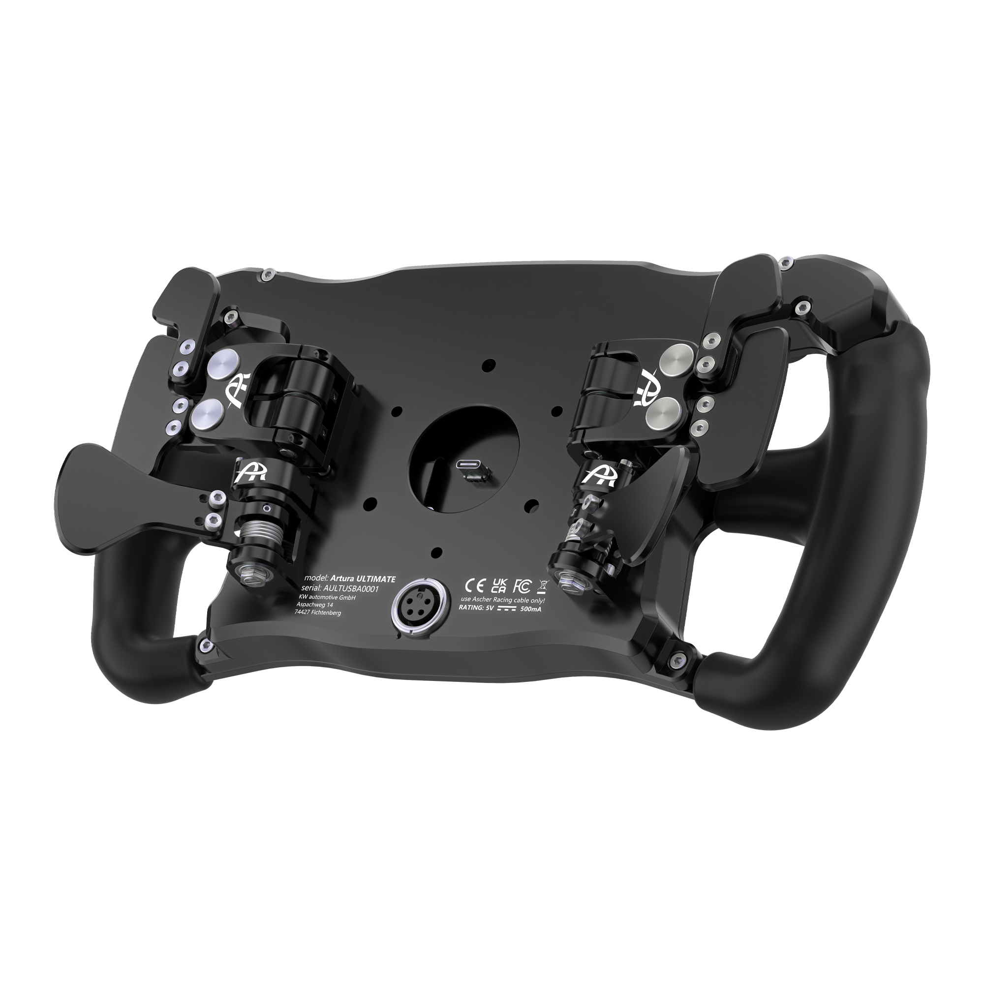 Ascher Racing McLaren Artura Ultimate Steering Wheel (Wired)