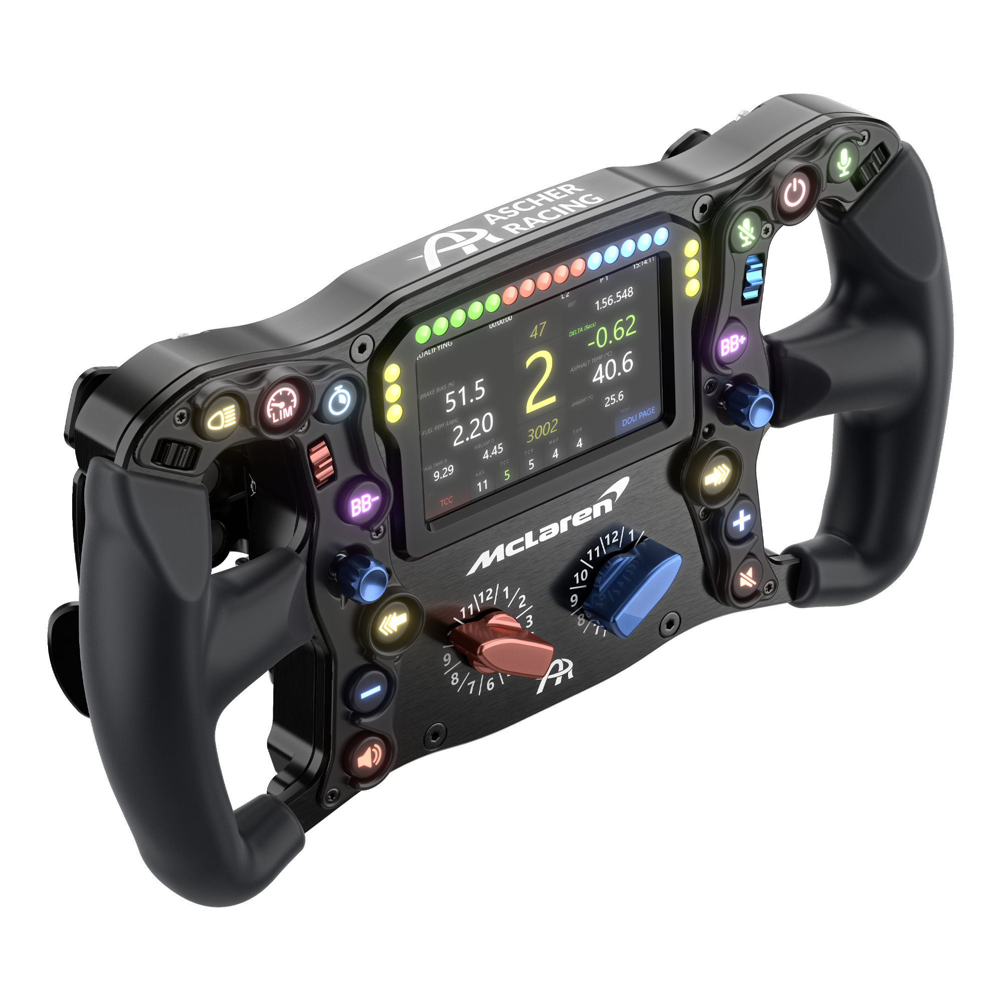 Ascher Racing McLaren Artura Ultimate Steering Wheel (Wired)