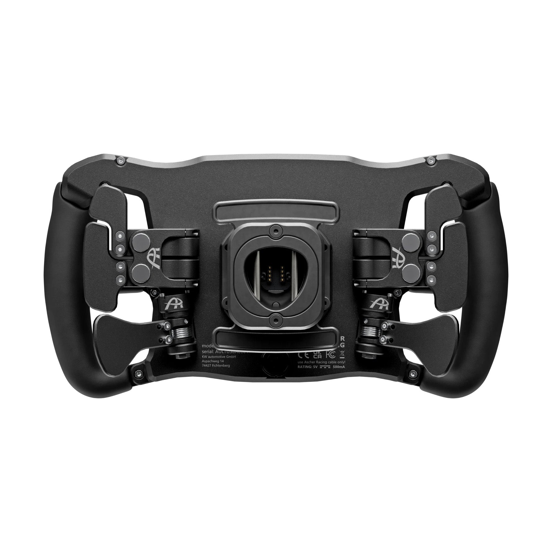 Ascher Racing x Simucube Ultimate Steering Wheel