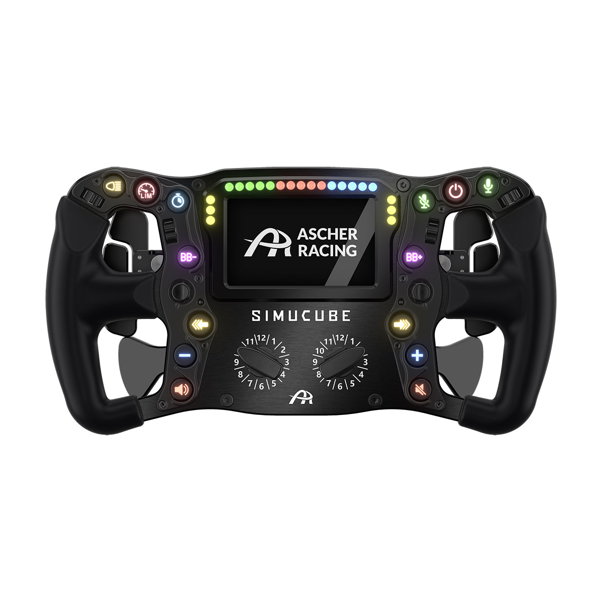 Ascher Racing x Simucube Ultimate Steering Wheel