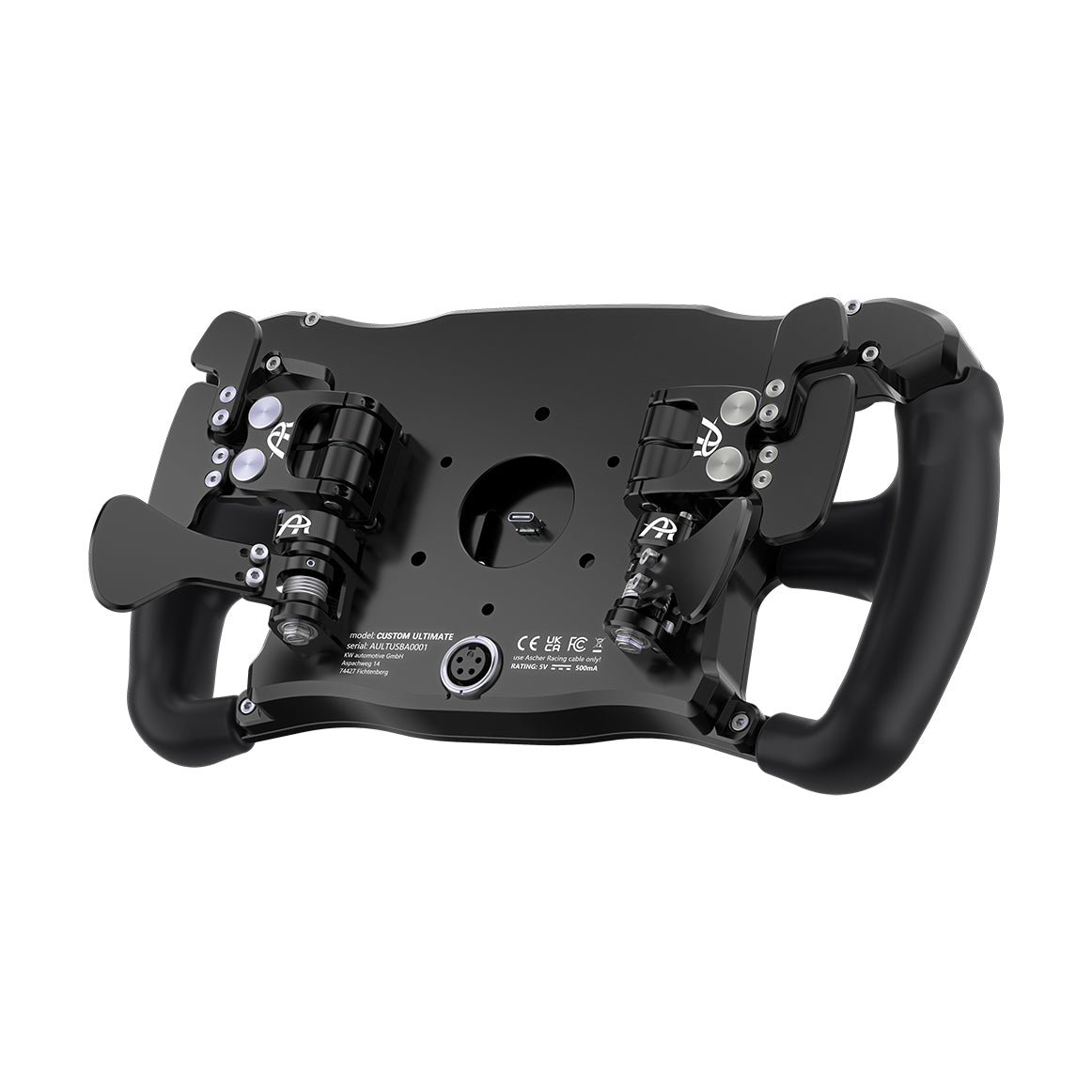 Ascher Racing x Simucube Ultimate Steering Wheel