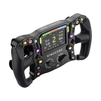 Ascher Racing x Simucube Ultimate Steering Wheel