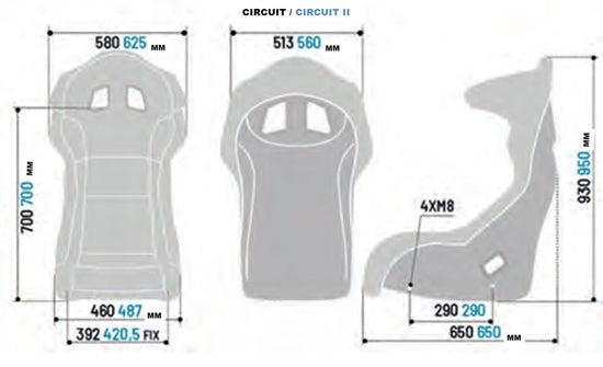 Sparco Circuit II QRT Bucket Seat