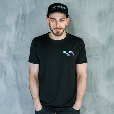 Unisex Black Sport T-Shirt