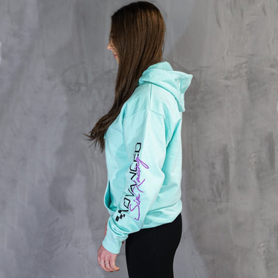 Unisex Teal Hoodie
