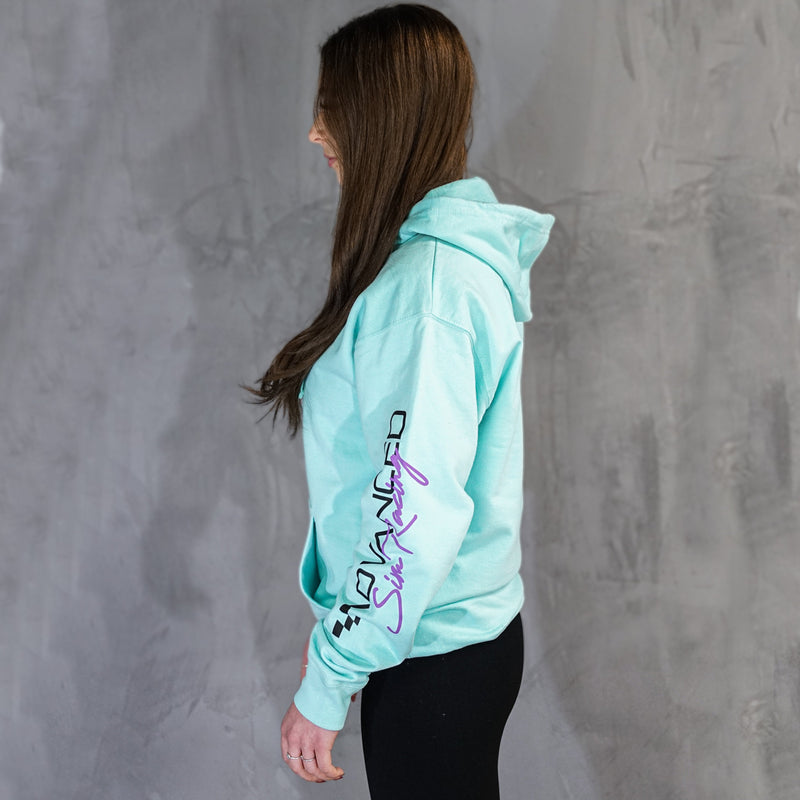 Unisex Teal Hoodie