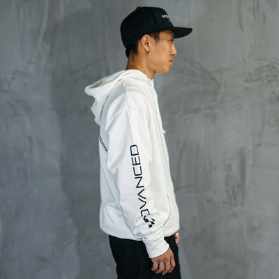 Unisex White Hoodie