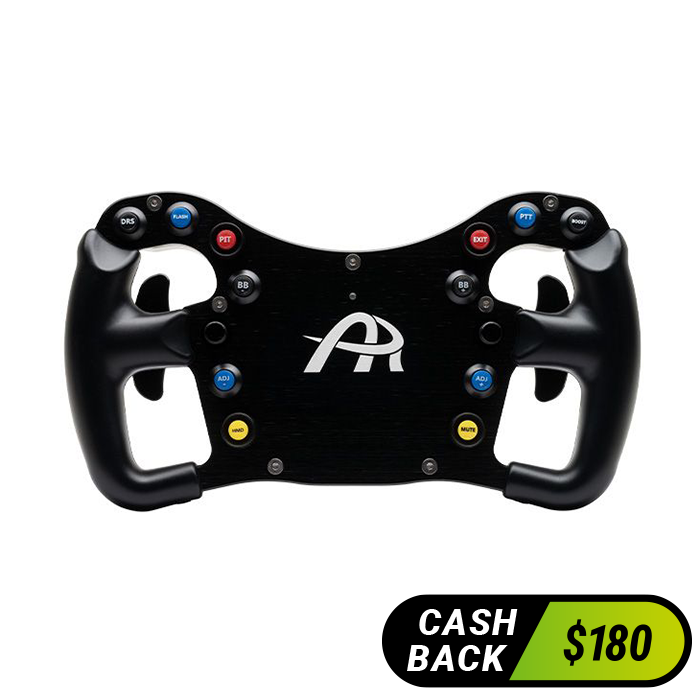 Ascher Racing Steering Wheel F28-SC V2 (Wireless | Simucube 2)