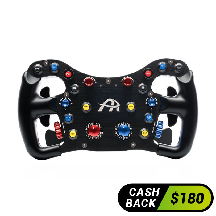 Ascher Racing Steering Wheel F64-USB V3 (Wired)