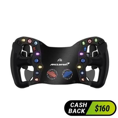 Ascher Racing McLaren Artura Pro Steering Wheel (Wireless | Simucube 2)