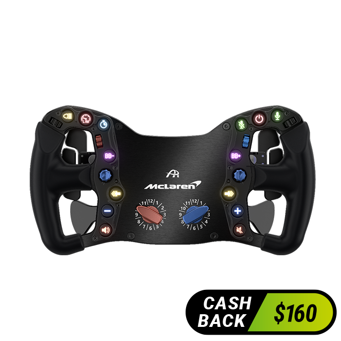 Ascher Racing McLaren Artura Pro Steering Wheel (Wireless | Simucube 2)