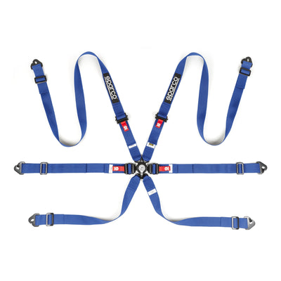 Sparco Comp H-2 6PT Aluminum PD 2" Harness