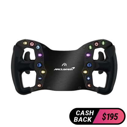 Ascher Racing McLaren Artura Sport Steering Wheel (Wireless | Simucube 2)