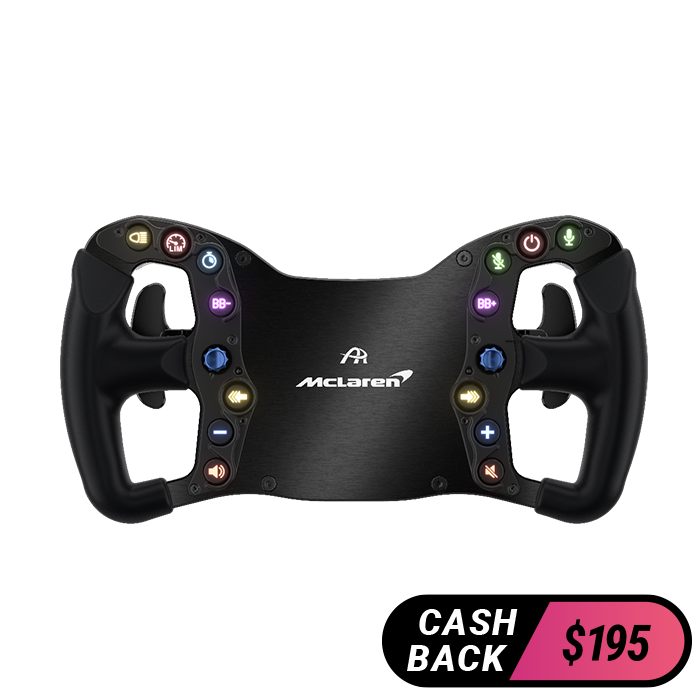 Ascher Racing McLaren Artura Sport Steering Wheel (Wireless | Simucube 2)