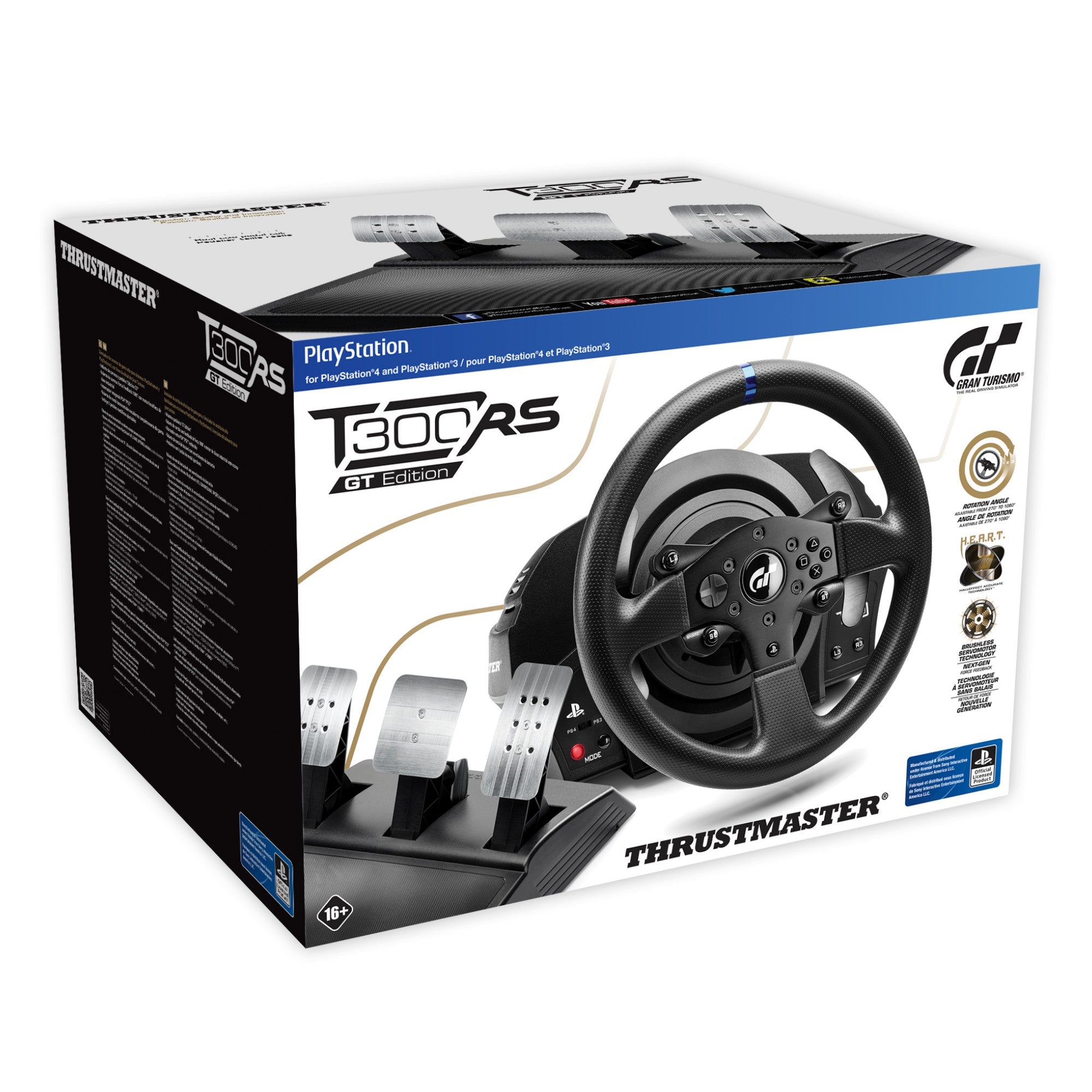 Thrustmaster T300RS GT Edition Racing Wheel & Pedals (PC | PS5 | PS4)