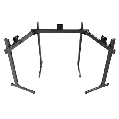 Freestanding Triple TV & Monitor Stand [Up to 50" TV or 45" Ultrawide]