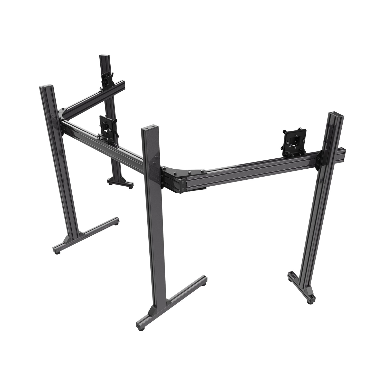 Freestanding Triple TV & Monitor Stand [Up to 50" TV or 45" Ultrawide]
