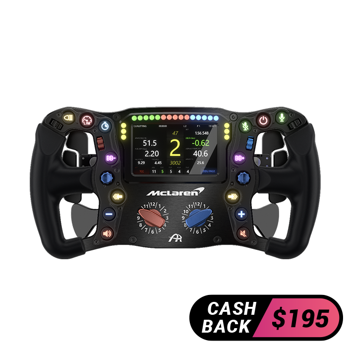 Ascher Racing McLaren Artura Ultimate Steering Wheel (Wired)
