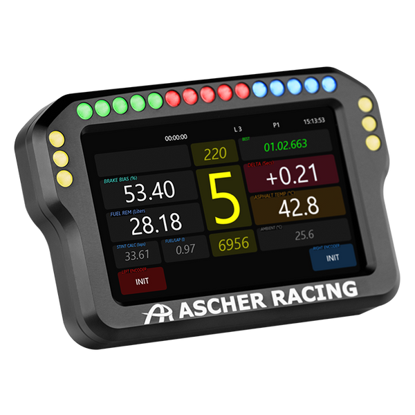 Ascher Racing Dashboard 4" Edition