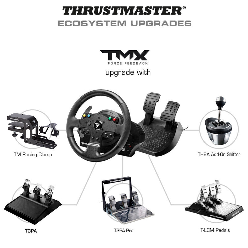 Thrustmaster TMX Force Feedback Racing Wheel & Pedals (PC | Xbox One, Series S/X)