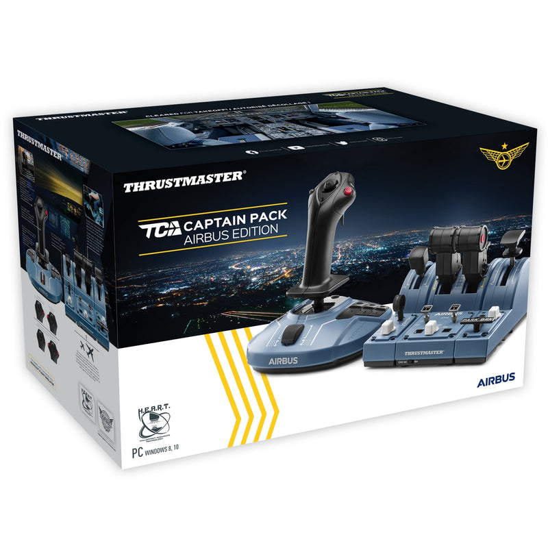 Thrustmaster TCA Captains Airbus Edition Flight Stick, Throttle & Add-On (PC)
